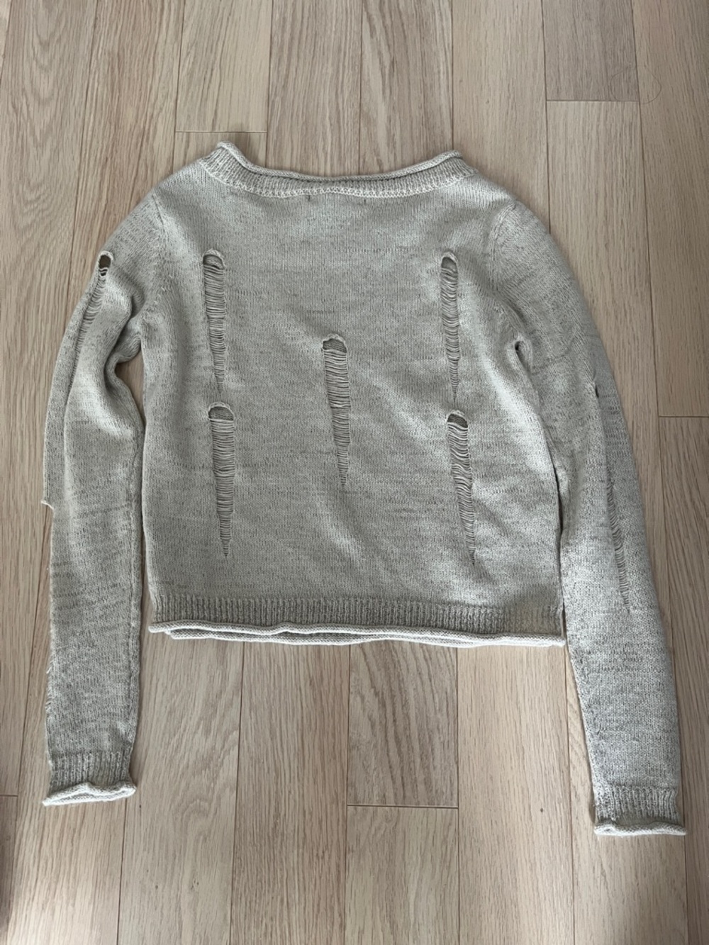 Forever 21 - beige knit sweater - Picture 4 of 6